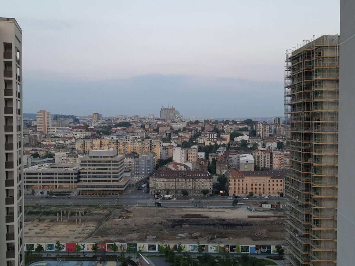 Belgrade Waterfront - Beograd Na Vodi Lägenhet Exteriör bild