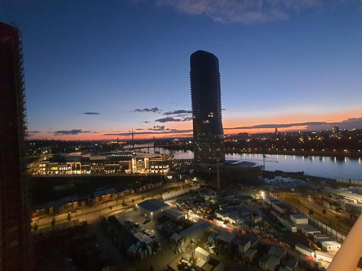 Belgrade Waterfront - Beograd Na Vodi Lägenhet Exteriör bild