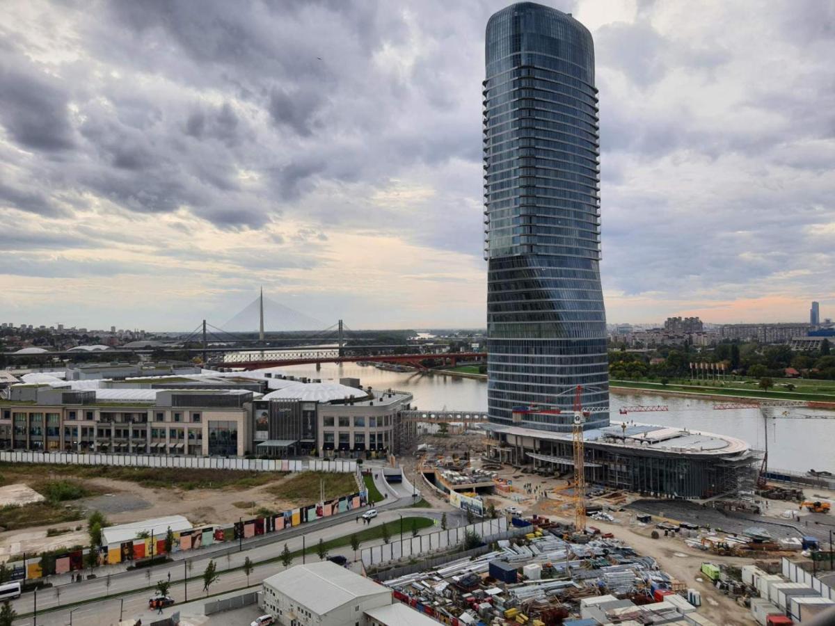Belgrade Waterfront - Beograd Na Vodi Lägenhet Exteriör bild