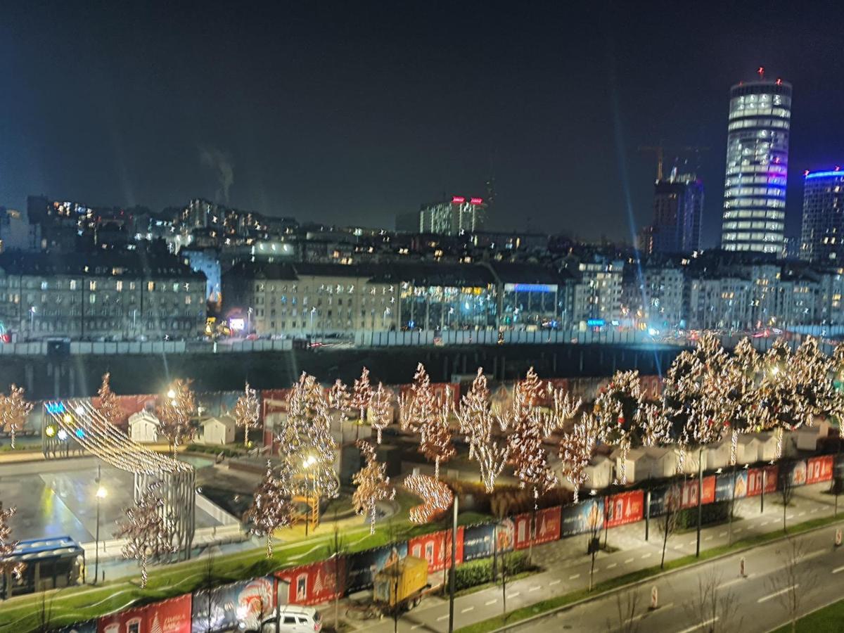 Belgrade Waterfront - Beograd Na Vodi Lägenhet Exteriör bild