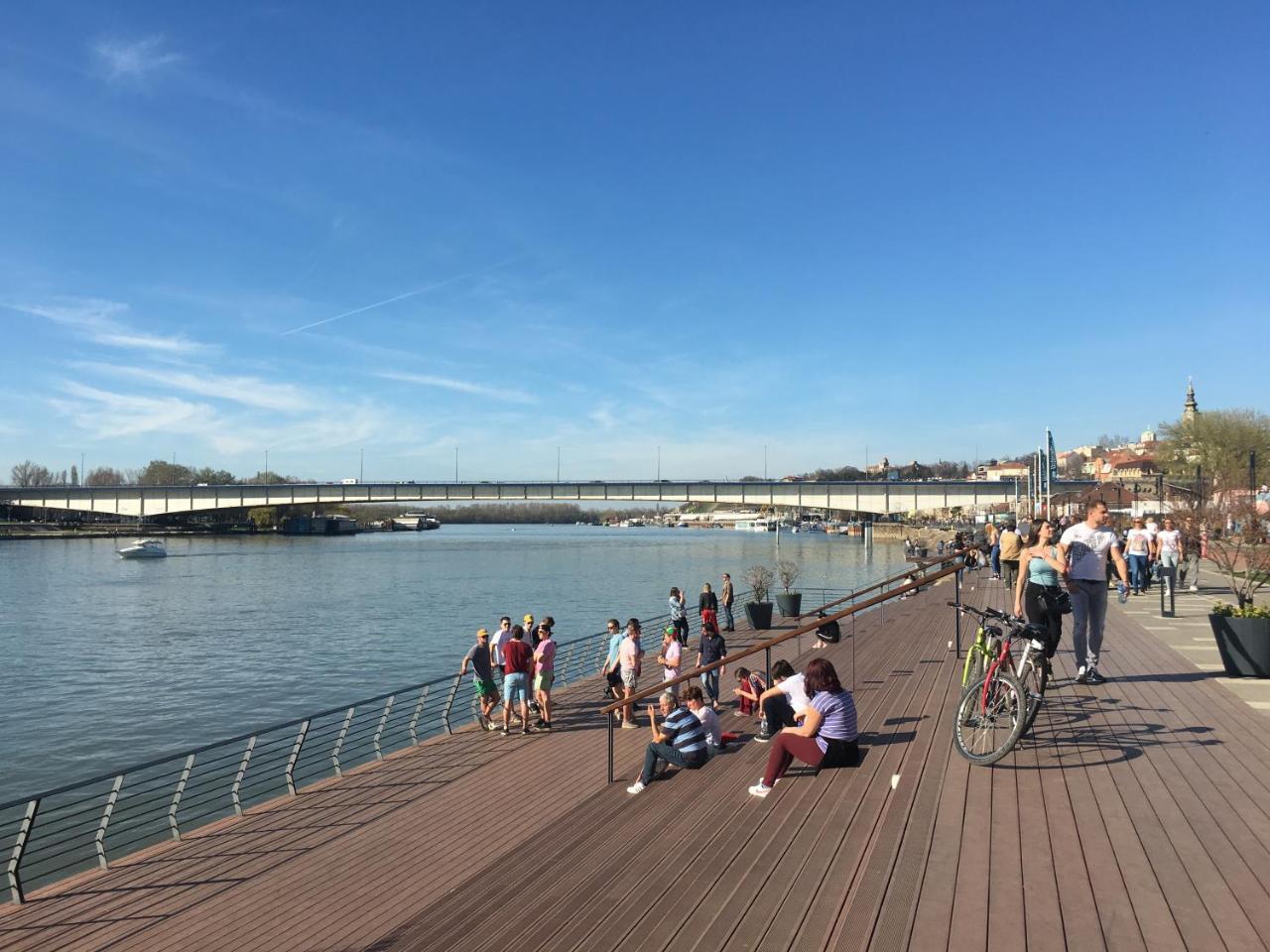 Belgrade Waterfront - Beograd Na Vodi Lägenhet Exteriör bild
